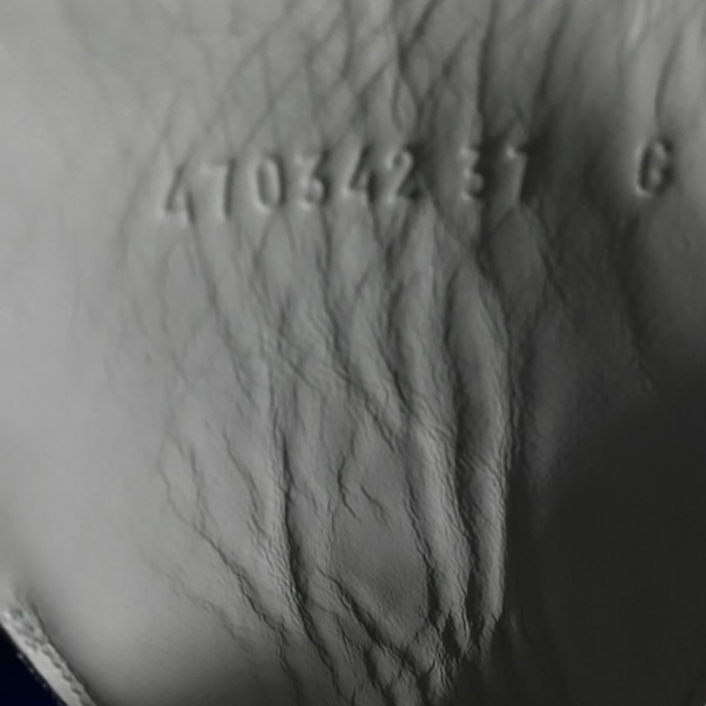 Authentic Gucci Ayers Calfskin Leather Embroidery… - image 8